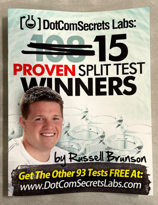 15 Proven Split Test Winners Book